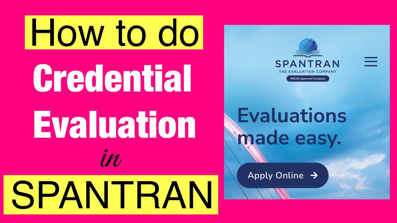 How to do CREDENTIAL EVALUATION in SPANTRAN? | Alissa Lifestyle Vlog
