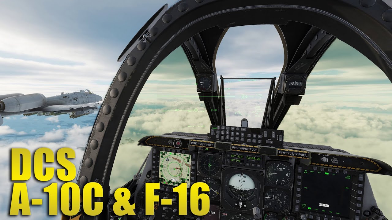 DCS: разрушительное спокойствие с A-10C и F-16