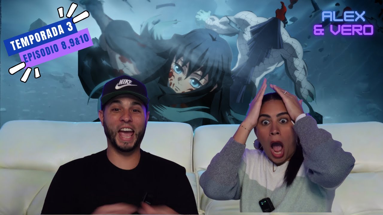Tokito acabo con la creciente 5 como si nada - Demon Slayer S.3 E. 8,9&10 (Reaccion)