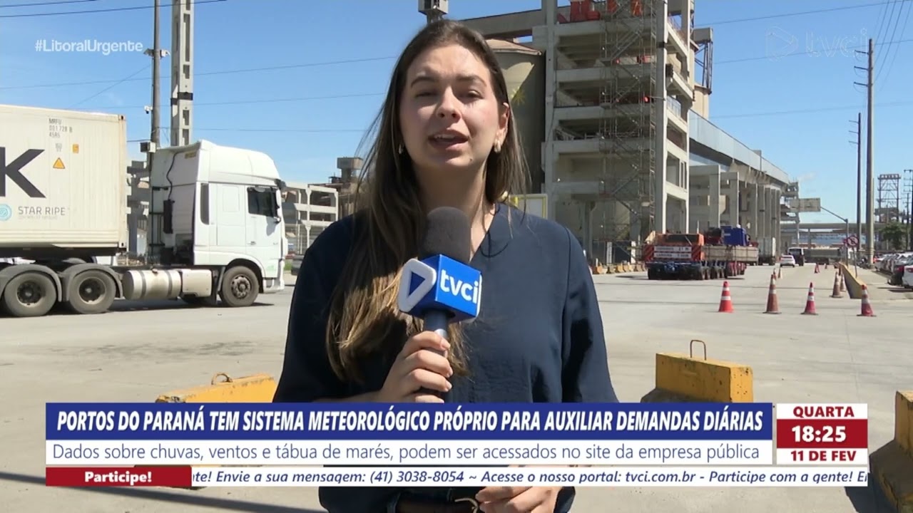 PORTOS DO PARANÁ TEM SISTEMA METEOROLÓGICO PRÓPRIO PARA AUXILIAR DEMANDAS DIÁRIAS