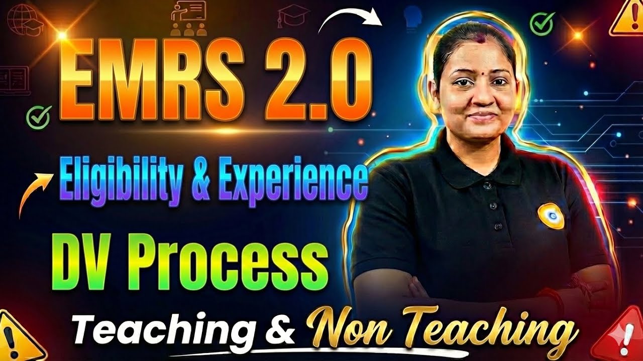 EMRS TIER I & II: qualifications & experience - DV Process ❌