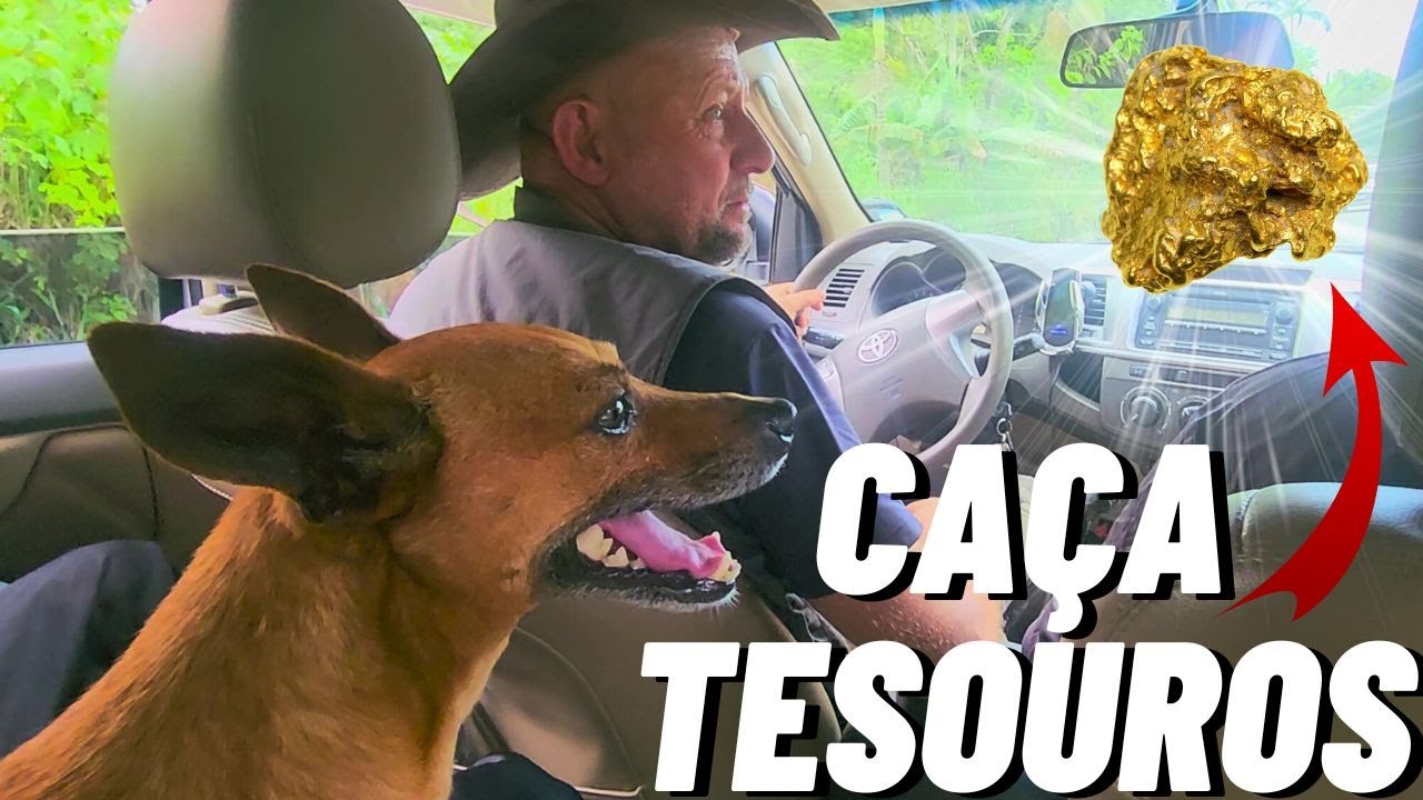 ELE perdeu uma pepita de OURO de 300g