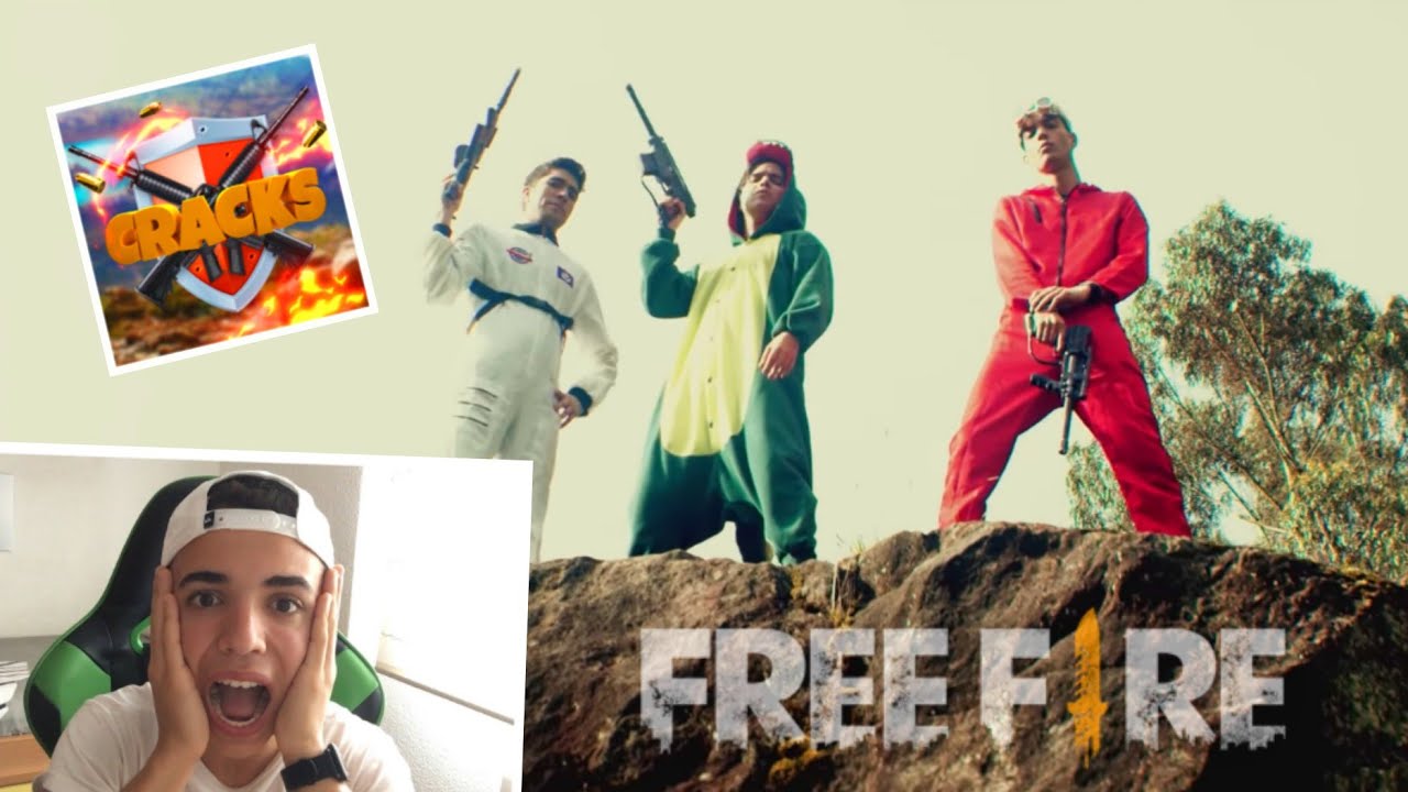 REACCIONANDO a LA CANCI&Oacute;N de LOS CRACKS *EL RAP DE FREE FIRE*!! - Jonbtc