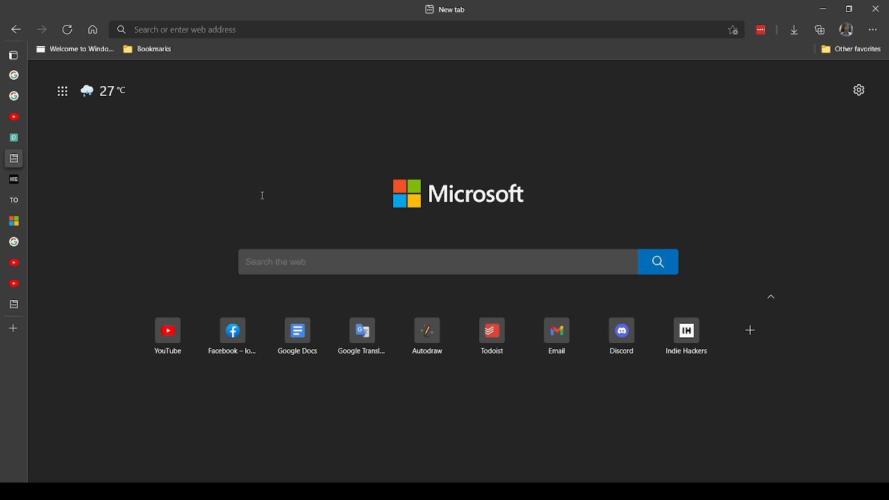 How to Remove News Feed from Microsoft Edge New Tab Section