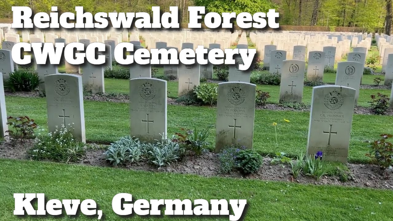 Reichswald Forest CWGC Cemetery in Kleve, Germany
