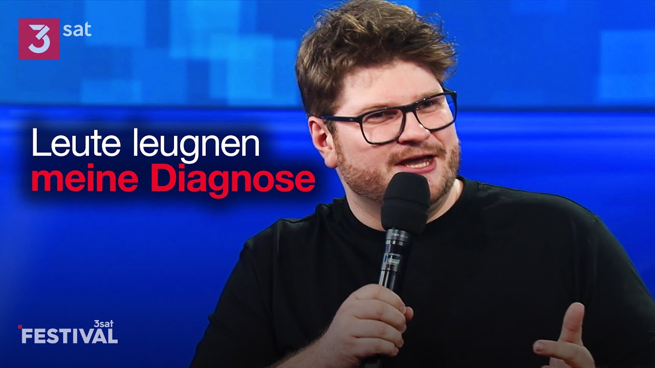 Jan Philipp Zymny: Warum die Kombi aus Autist und Comedian perfekt passt | 3satFestival