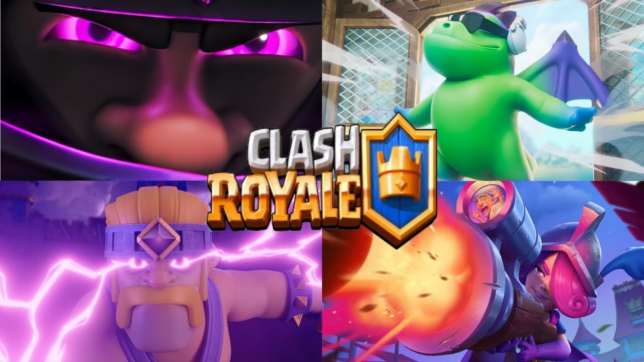 ВСЕ АНИМАЦИИ ЭВОЛЮЦИИ Clash Royale | С 2023 по 2025 год