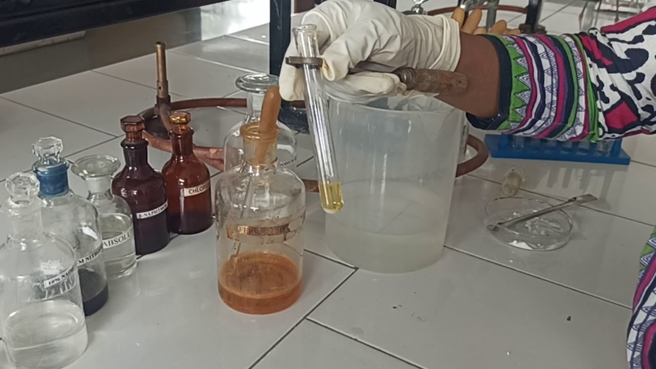 EXPERIMENT NO 06 :To identify given unknown sample by systematic qualitative analysis