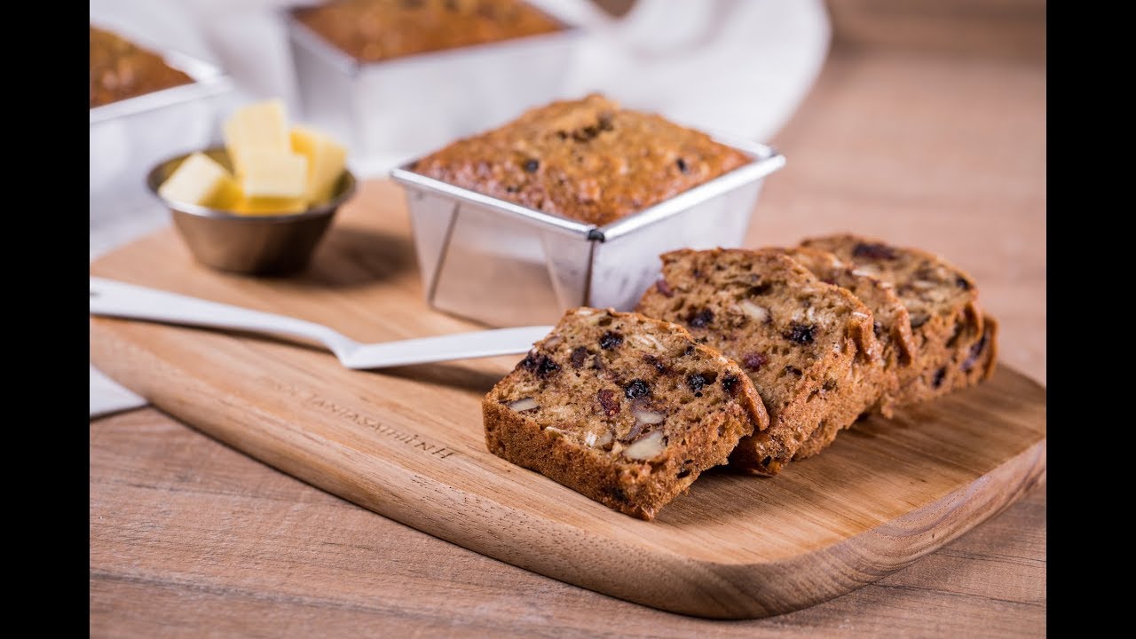 เฮลตี้บานานาสปลิตเบรด Healthy Banana Split Bread : พลพรรคนักปรุง