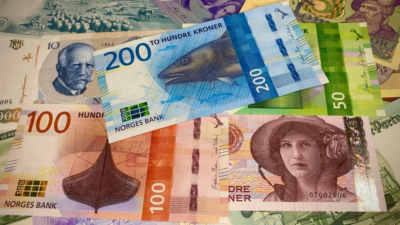✅ AMAZING MONEY WORLD: NORWAY Banknotes! 🇳🇴🐟🌍