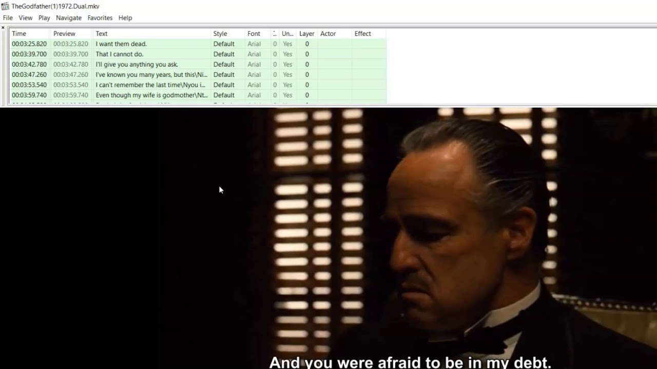 How to synchronize subtitles in MPC(Media Player Classic)