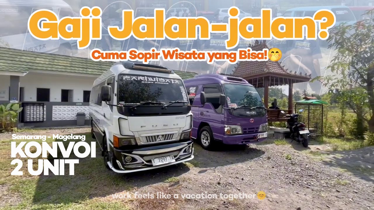 BERPISAH DIUJUNG JALAN⁉️TRIP 2 UNIT ELF LONG SEMARANG GOES TO RAFTING ELO MAGELANG & JOGJA ‼️