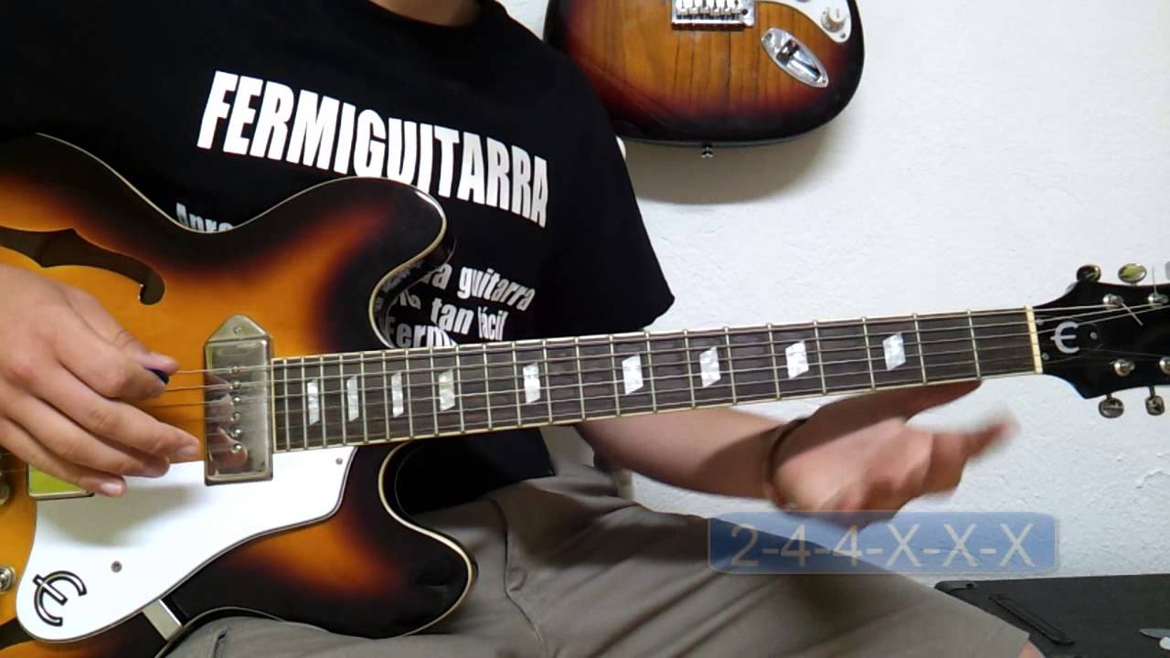 Como Tocar Give Me Novacaine - Green Day - Tutorial HD - FermiGuitarra