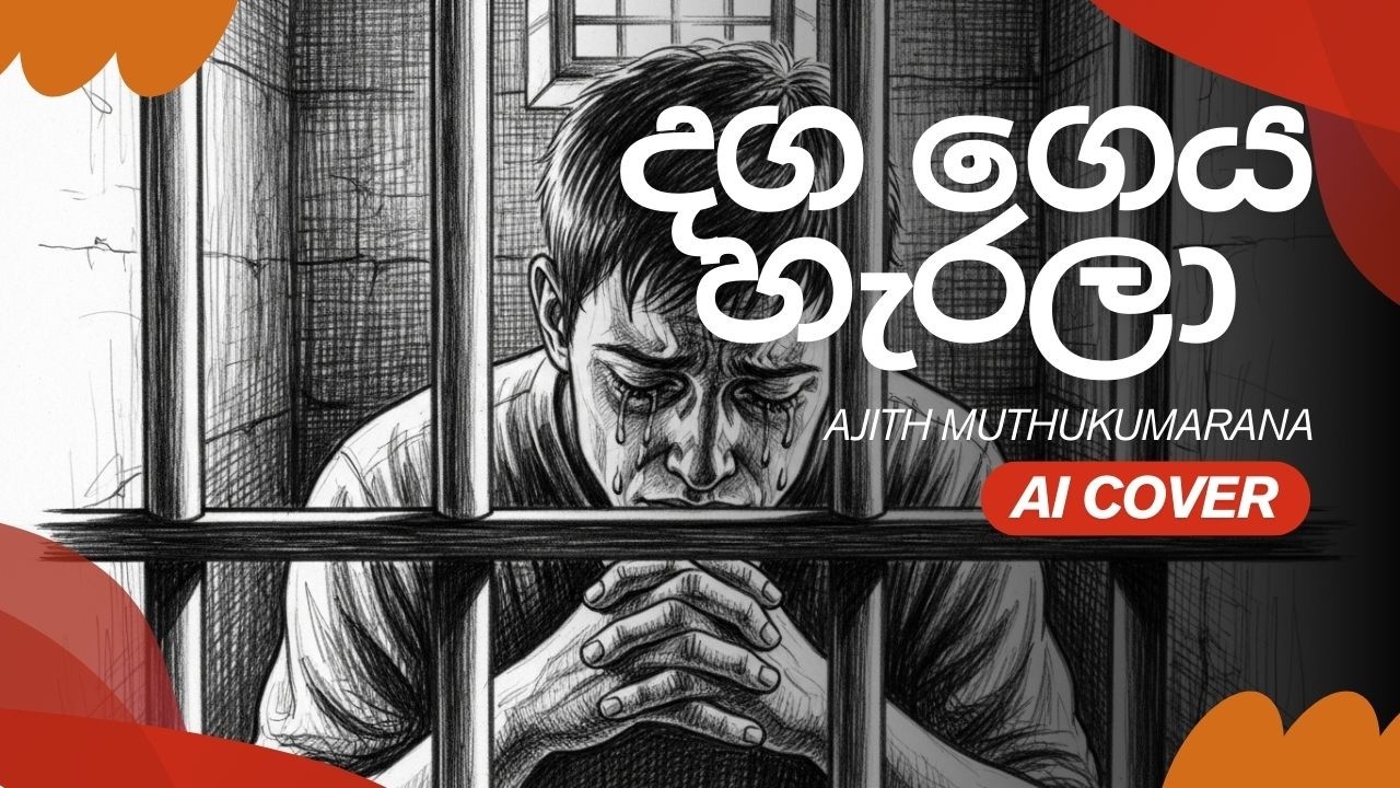 Daga Geya Harala - Ajith Muthukumarana | AI Cover | Best Sinhala Song 🎵