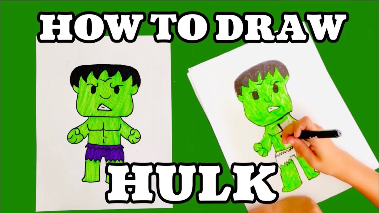 How To Draw Hulk