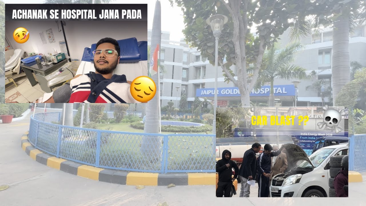 EK DUM SE HOSPITAL JANA PADA 😯 | CAR BLAST HONE SE BACHI | DOST KI SCOOTY KHRAAB HO GYI 😣