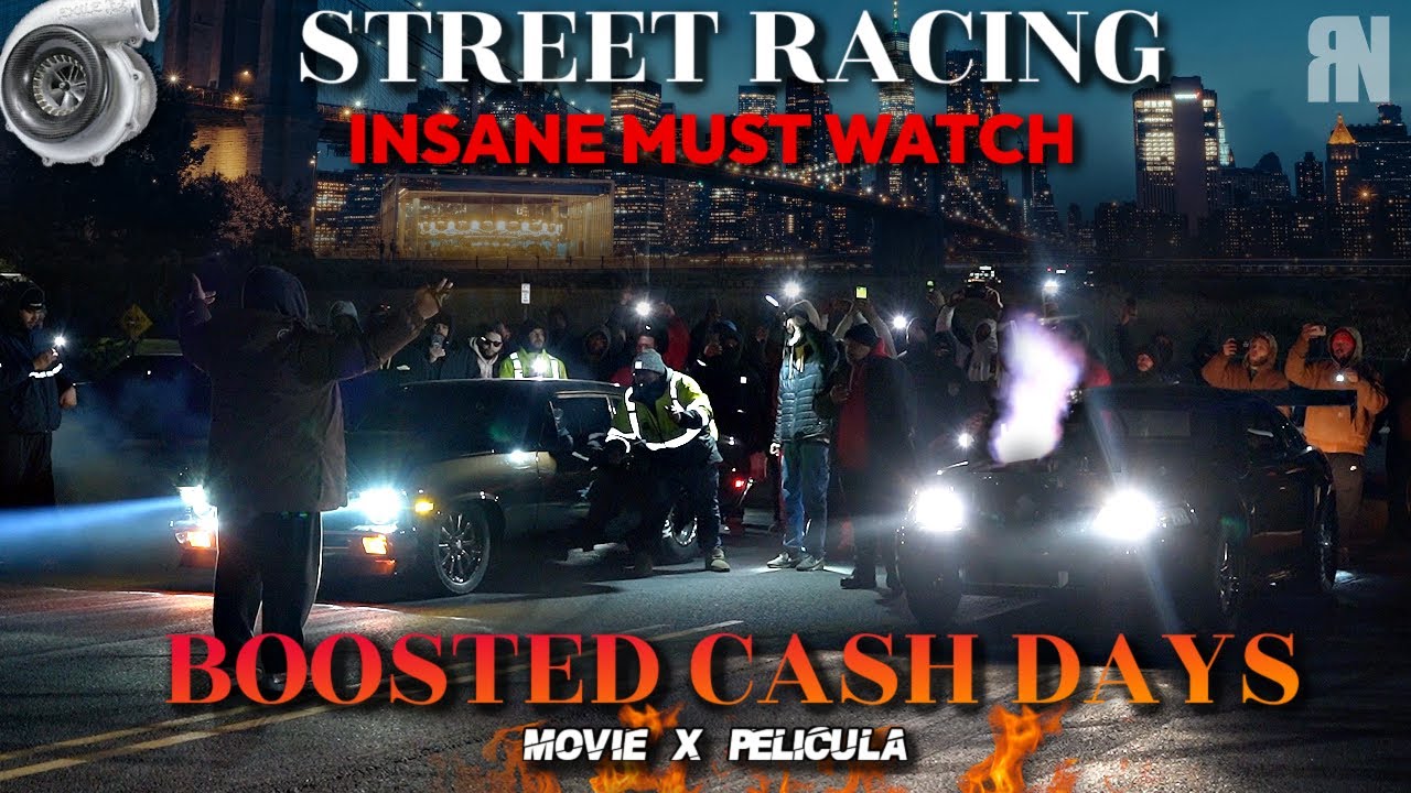 INSANE STREET RACING DRIVE IN AND DRAG EVENT 8 CARS BOOSTED CASH DAYS TRISTATE ACTIVE!