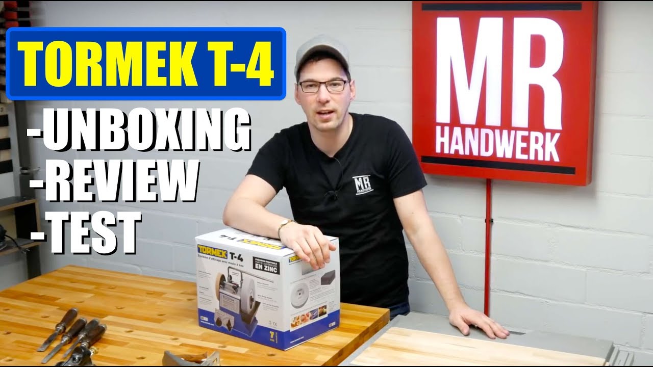 Nassschleifer  TORMEK T4   im TEST ! Was kann er wirklich ?