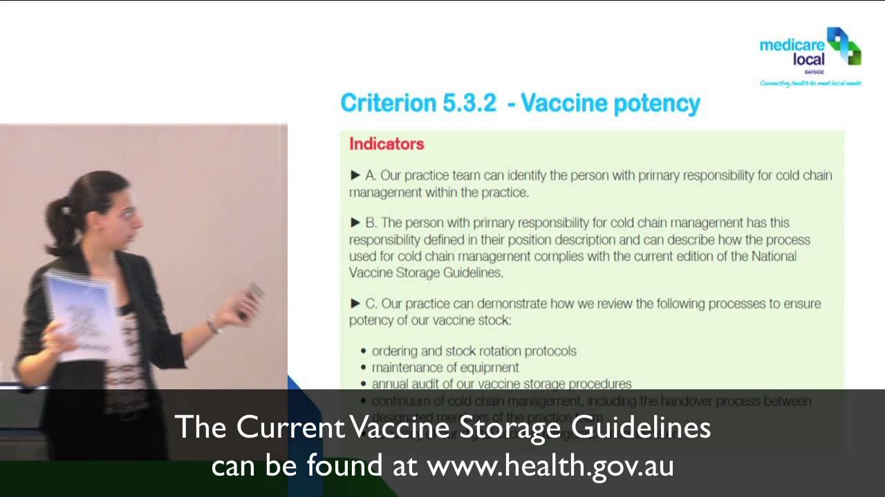Cold chain (1 of 6)    Protecting vaccines so they protect us