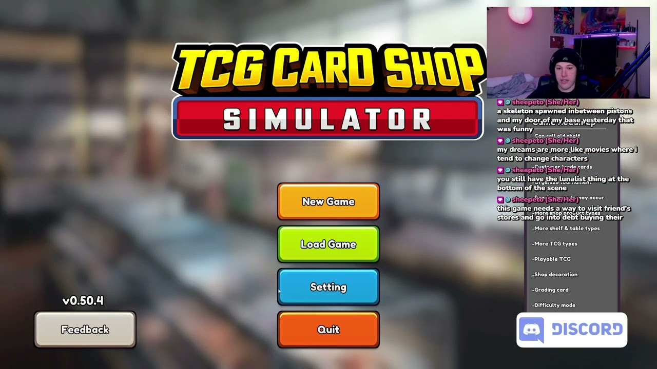 Arcadia Streams - TCG Card Shop Simulator Part 1 (2024-12-13 VOD)