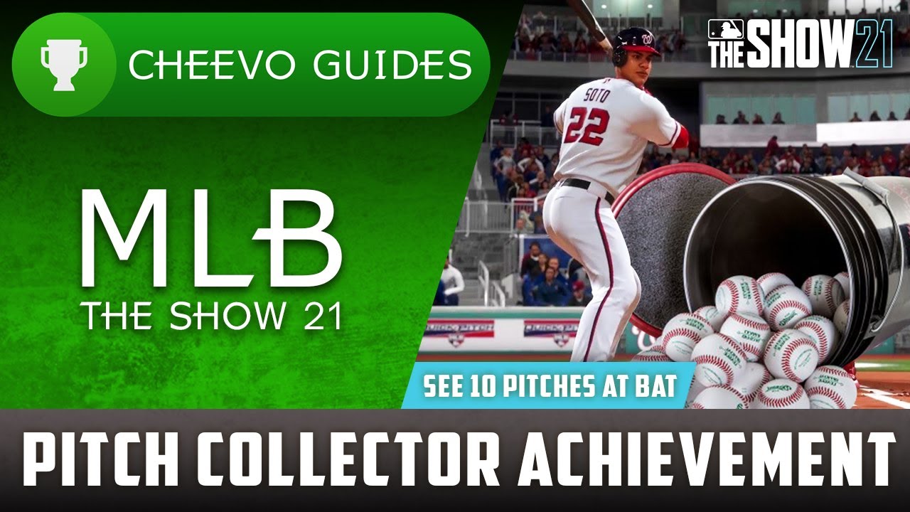 MLB The Show 21 - Pitch Collector | Achievement / Trophy Guide **See 10 Pitches at Bat**