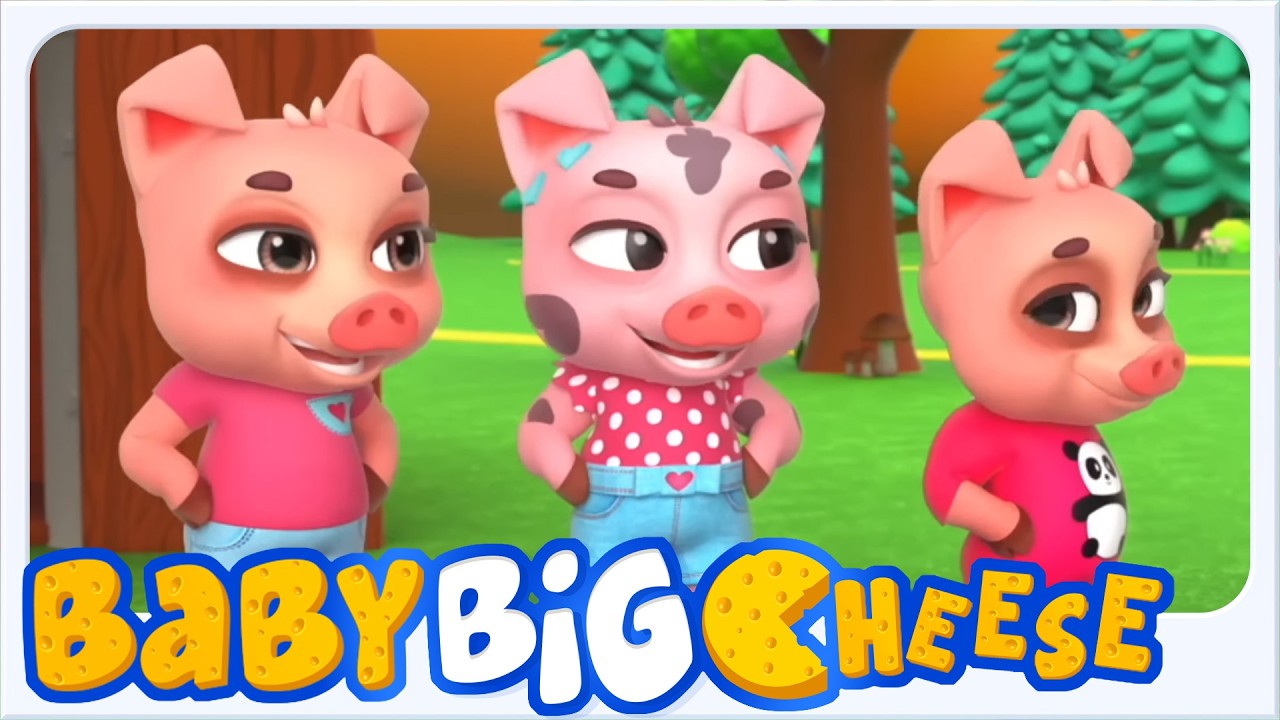 Три маленькие свинки русские рассказы и обучающие видео для детей - Babybigcheese