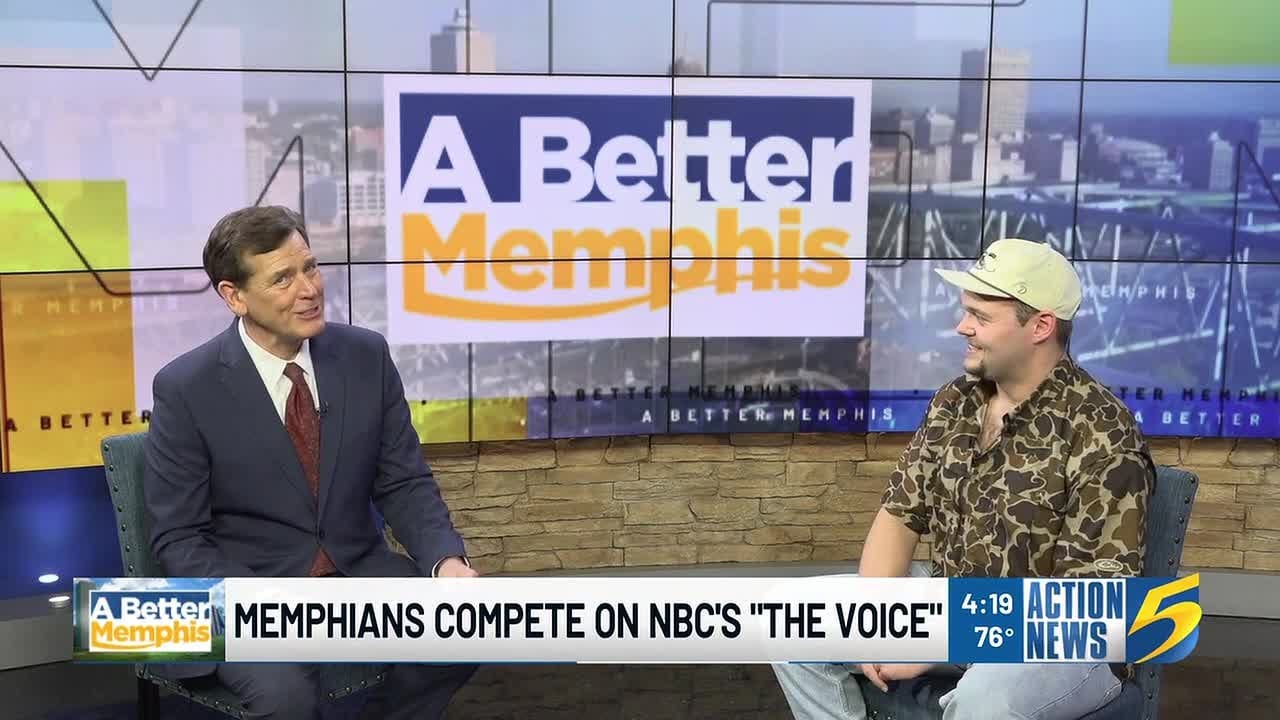 Action News 5 chats with Houston Kelly, one of 2 Memphians in this season of The Voice