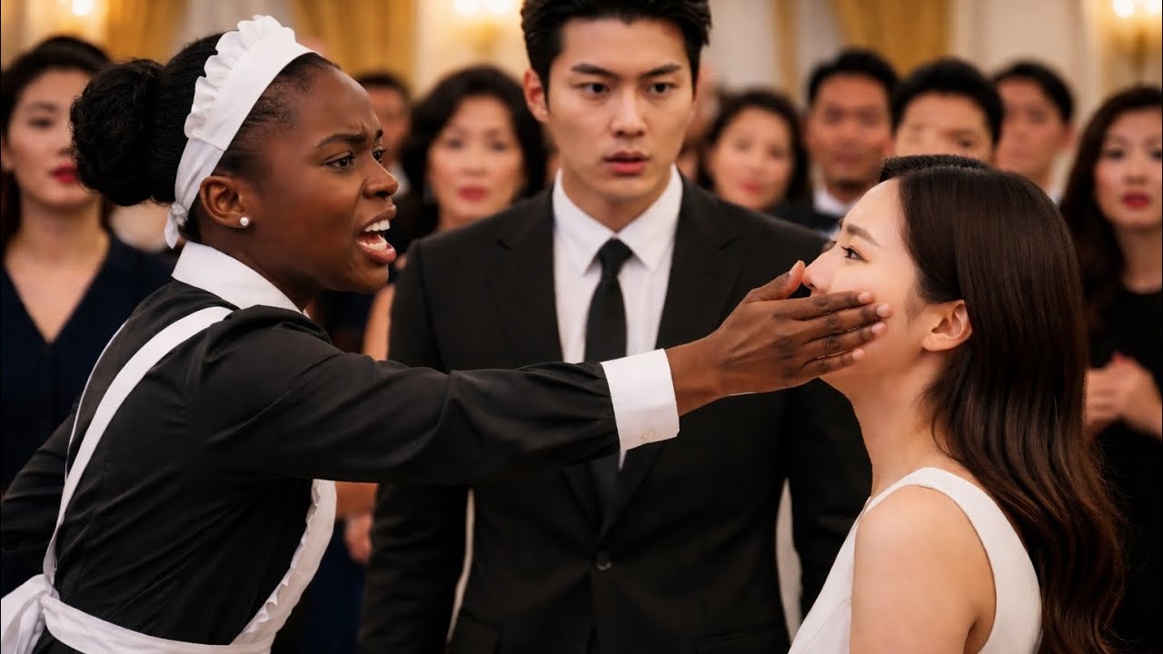 Everyone feared Korean Mafia Boss Fiancée, until Black Maid Slapped Her Back Part 1