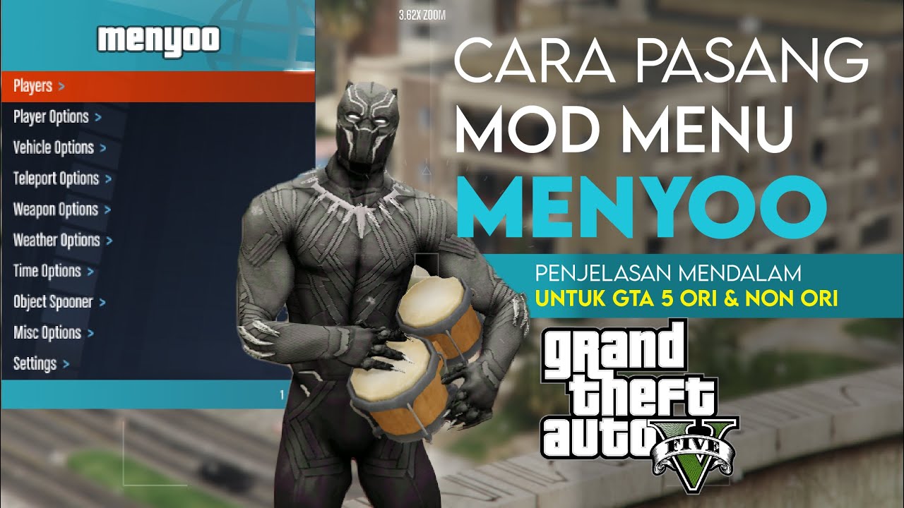 Cara Install Mod Menyoo Trainer di GTA 5 PC Original & Non Original