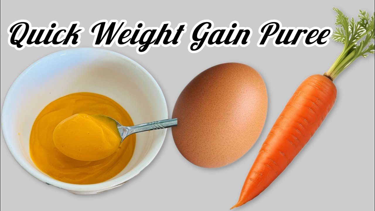 Baby food // quick weight gain puree for 6 to 12 months baby // best puree for baby