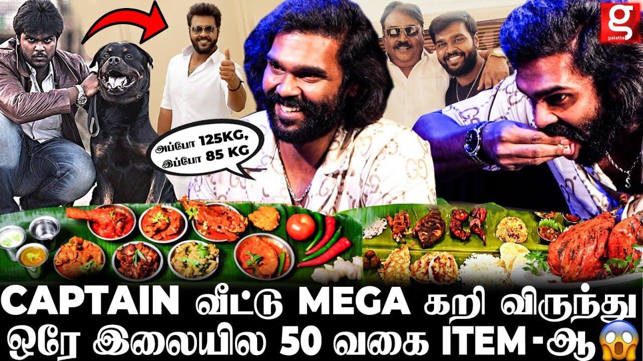 முதலை வால் முதல் OSTRICH முட்டை வரை😱தினமும் 100 கிலோ கறி வீட்ல வேகும்😯ShanmugaPandiyan FoodInterview