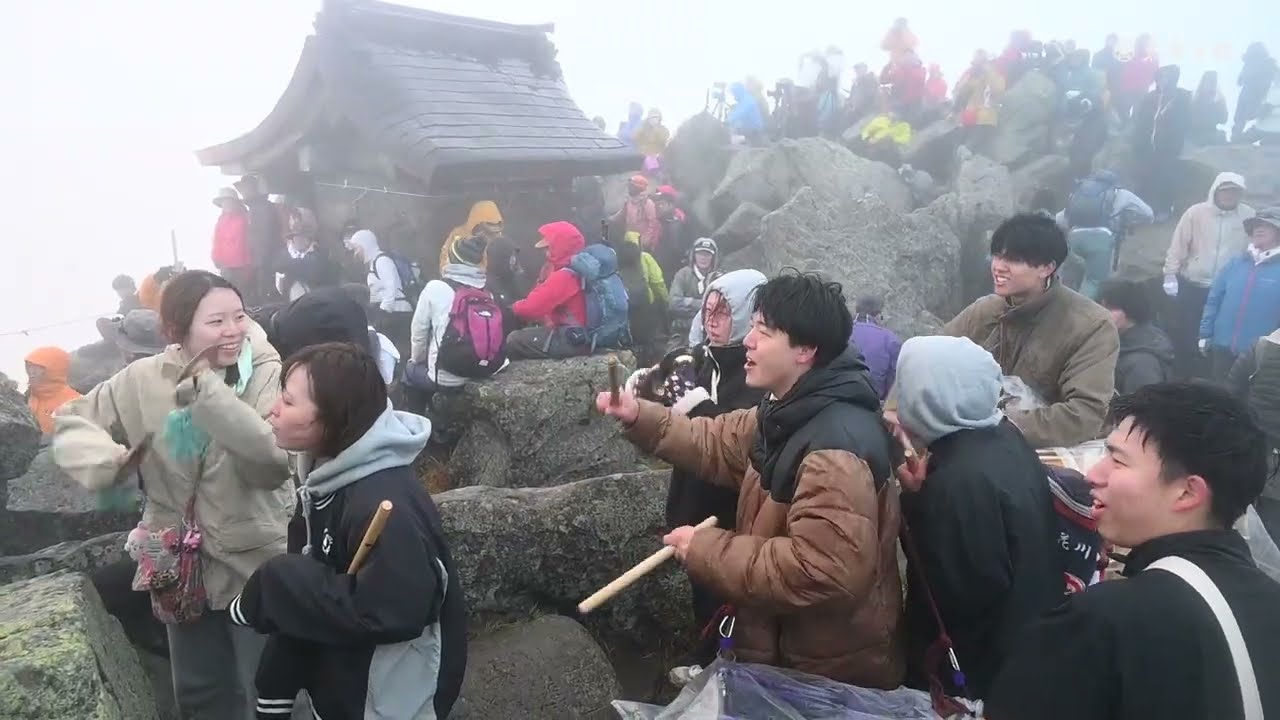 岩木山お山参詣「朔日山」