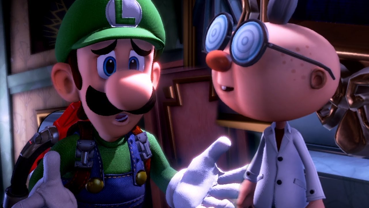 Luigis Mansion 3 - 100% Walkthrough Part 2 - Rescuing Prof. E. Gidd