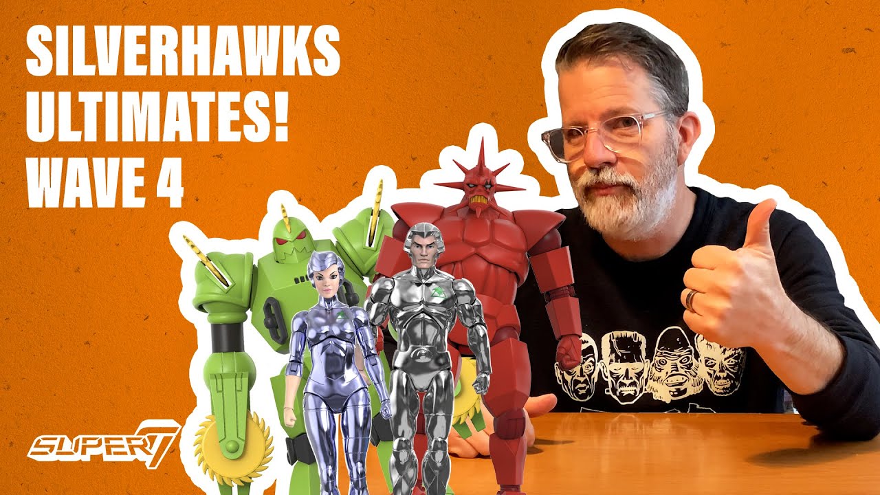 Super7’s latest wave of 7” scale SilverHawks ULTIMATES!