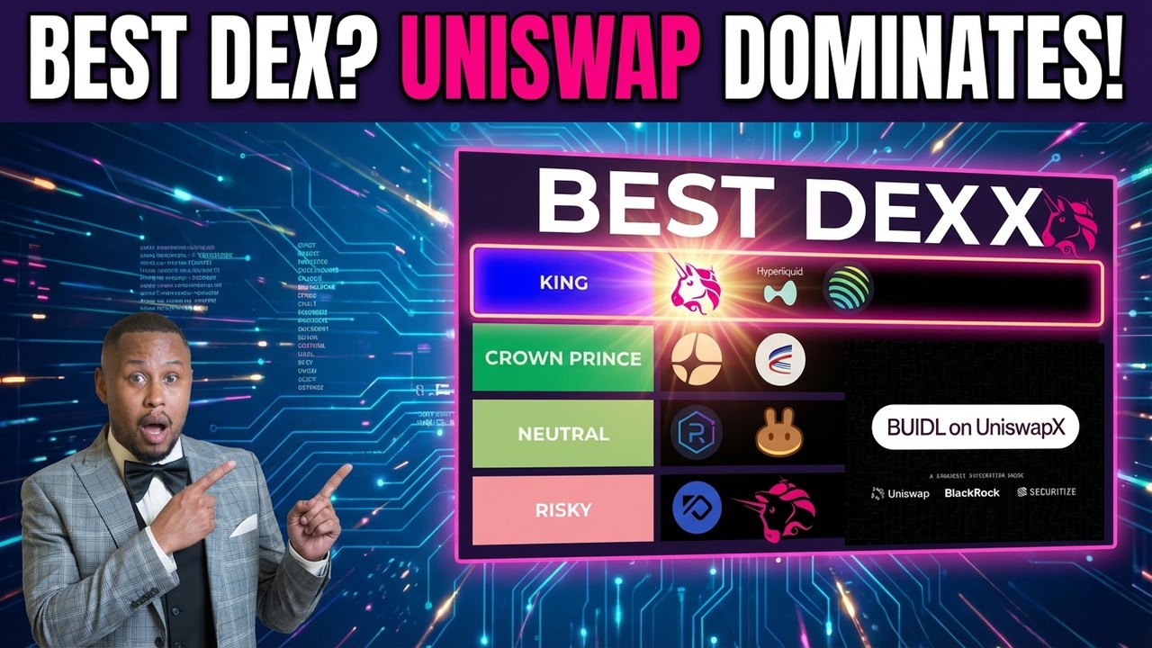 Новый шаг Uniswap привлекает Blackrock Capital | Полный анализ интеграции с Claude | Рейтинги DEX!