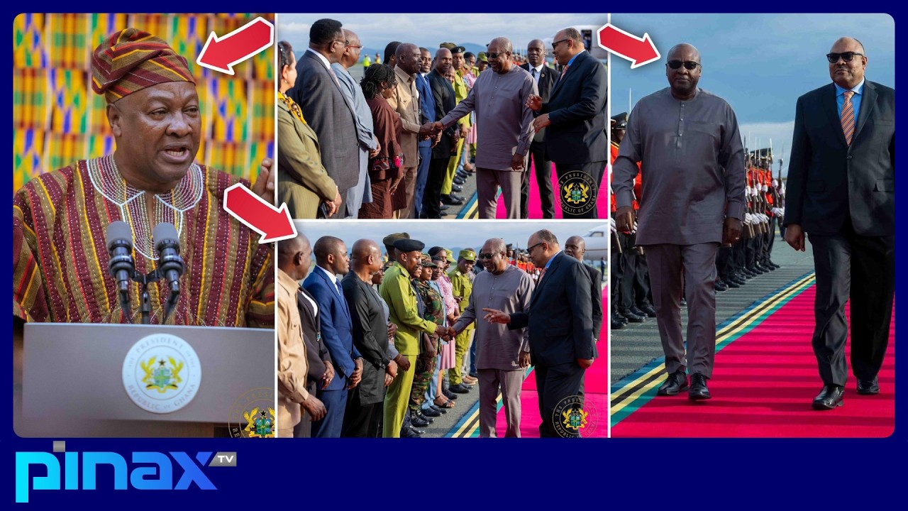 🚨BREAK: Bold AU Chair Mahama STORMS Arusha-Tanzania To Open African Court of Human & Peoples' Right