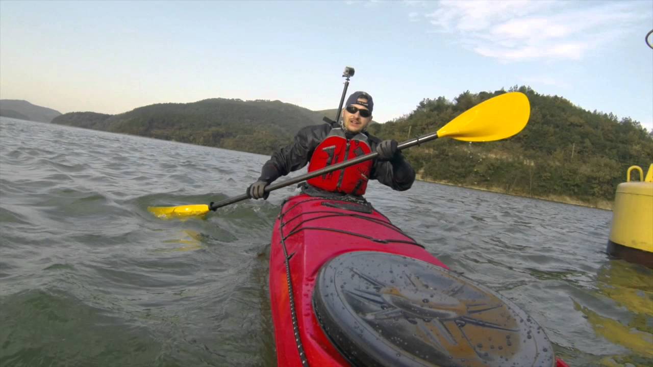 Test-paddling the Whisky 16 3L Kayak