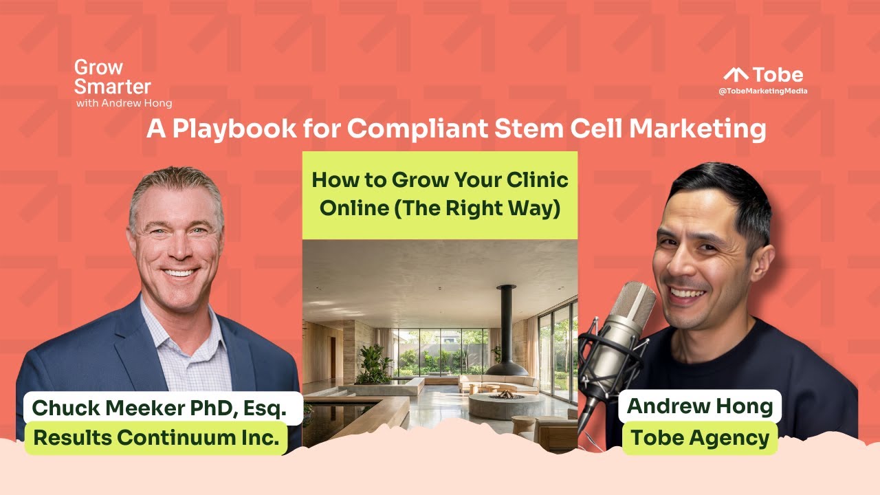 How to Market Stem Cells Without Getting Banned (Google & FDA Guide)