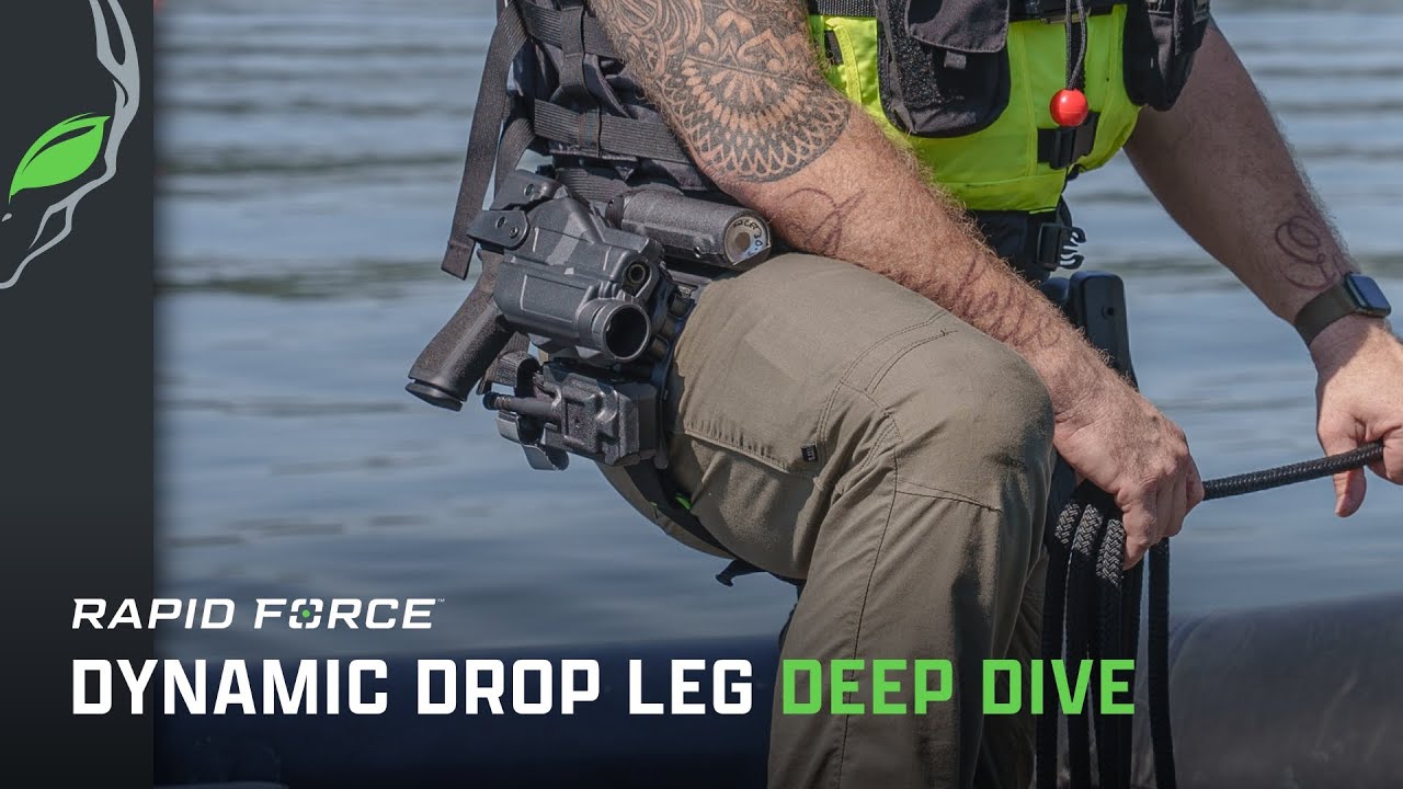 Подробный обзор Dynamic Drop Leg | Кобуры Alien Gear
