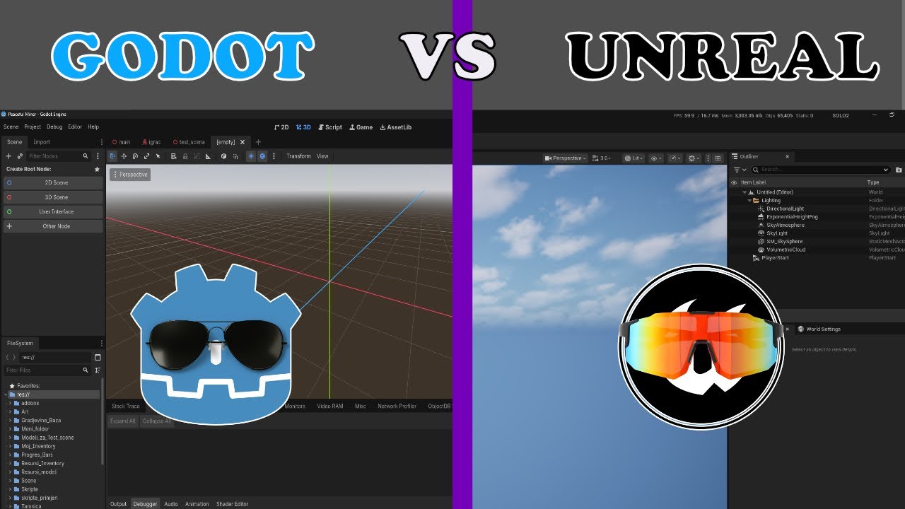Godot 4.6 vs Unreal: Does Godot FINALLY Look as Good ??? (Visual & Workflow Comparison)