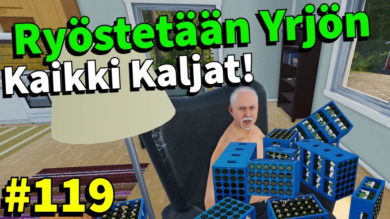 RYÖSTETÄÄN YRJÖN KAIKKI KALJAT! | UUSI PÄIVITYS #119 | Finnish Cottage Simulator