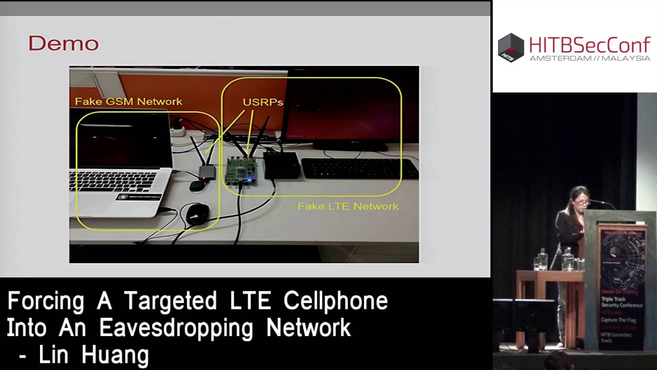 #HITB2016AMS D1T1 Forcing A Targeted LTE Cellphone Into An Eavesdropping Network - Lin Huang