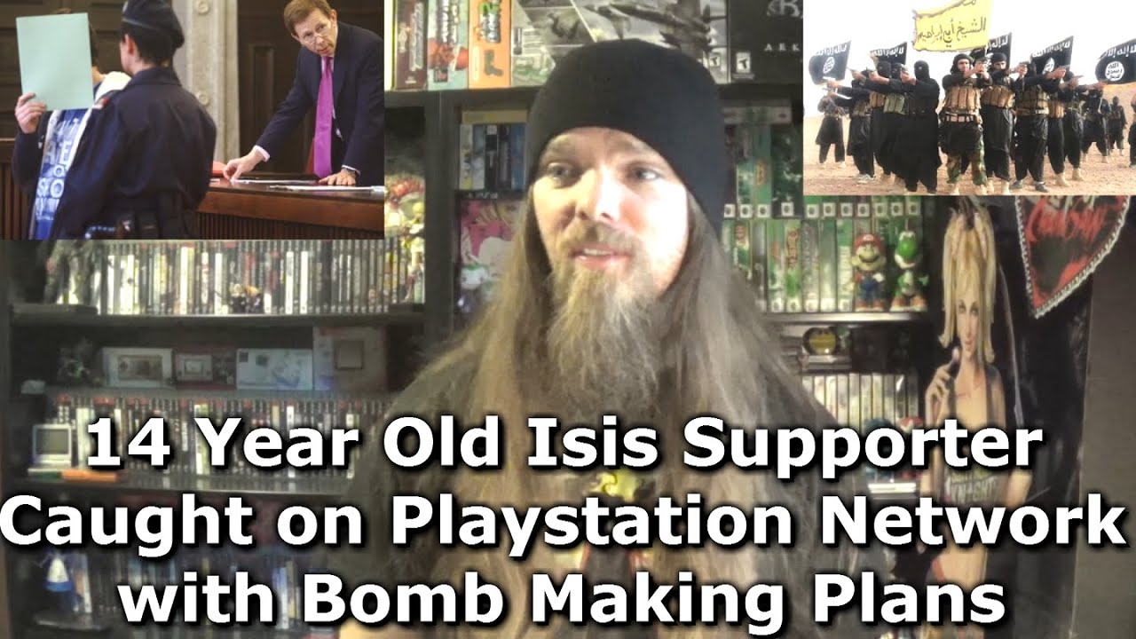 14 Year Old Isis Supporter Caught on Playstation Network with Bomb Making Plans