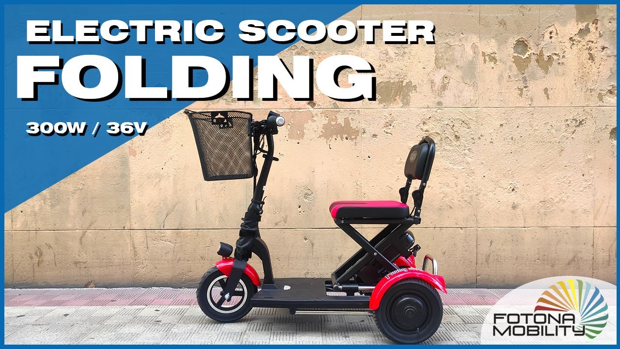 🔥 Best ELECTRIC ⚡️ Mobility Scooter | LIGHTWEIGHT | FOLDING Scooter | Fotona Mobility 2021
