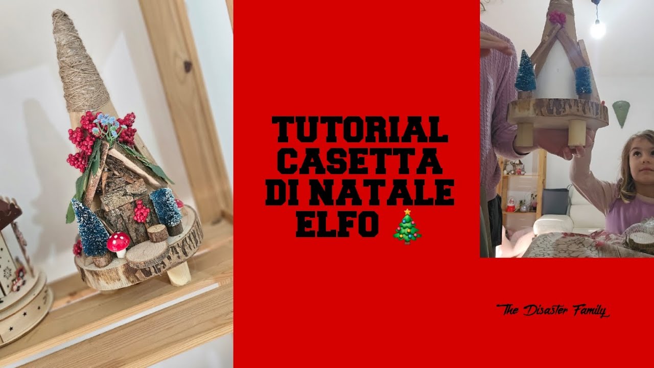 TUTORIAL CASETTA ELFO DI BABBO NATALE 🎄❤️ #handmade 