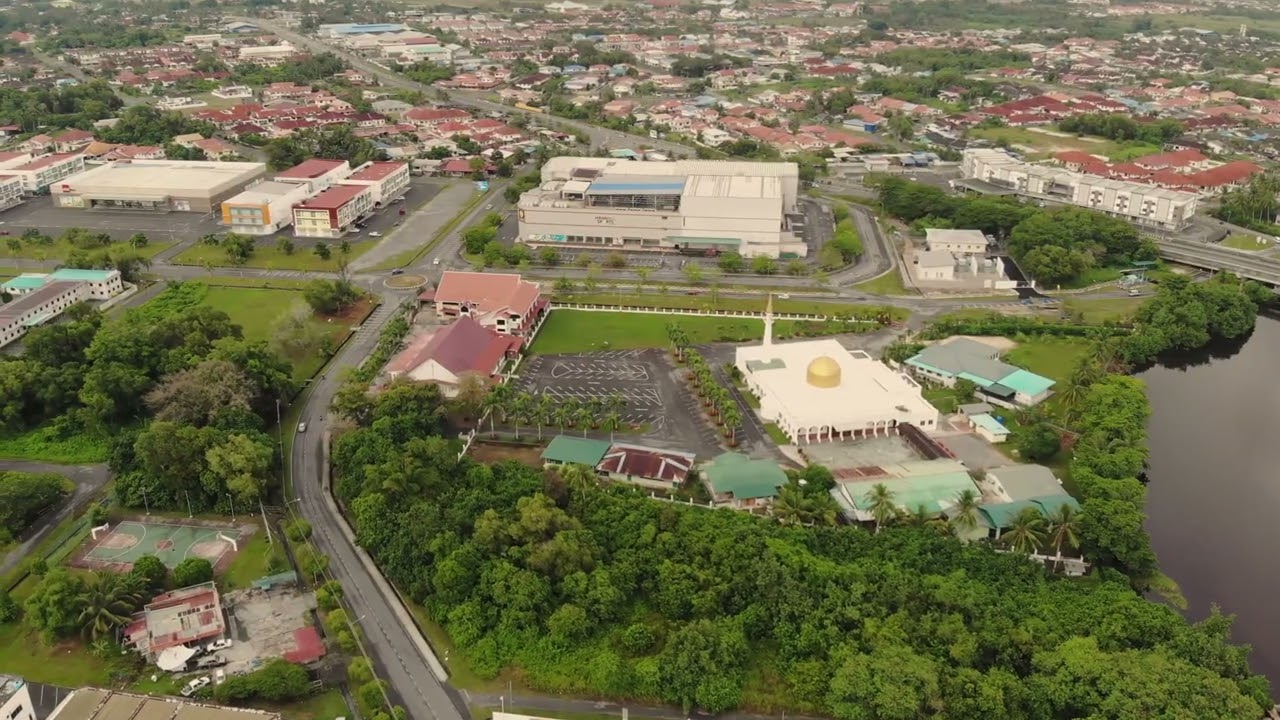 Oil Town Lutong Miri at Sarawak Malaysia cinematic shot captured with DJI Mavic Air 1
