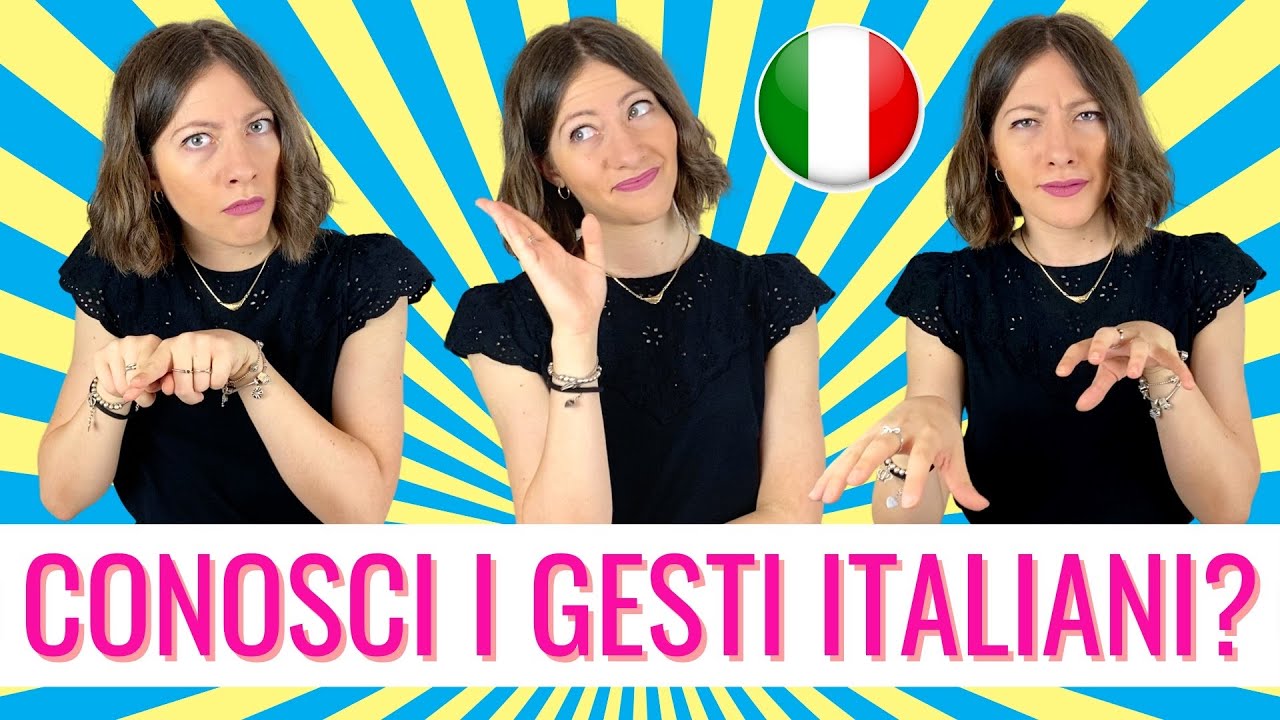 TEST sui GESTI ITALIANI: Quanti ne conosci? Riesci a capire gli italiani quando Gesticolano? 🤌 🇮🇹