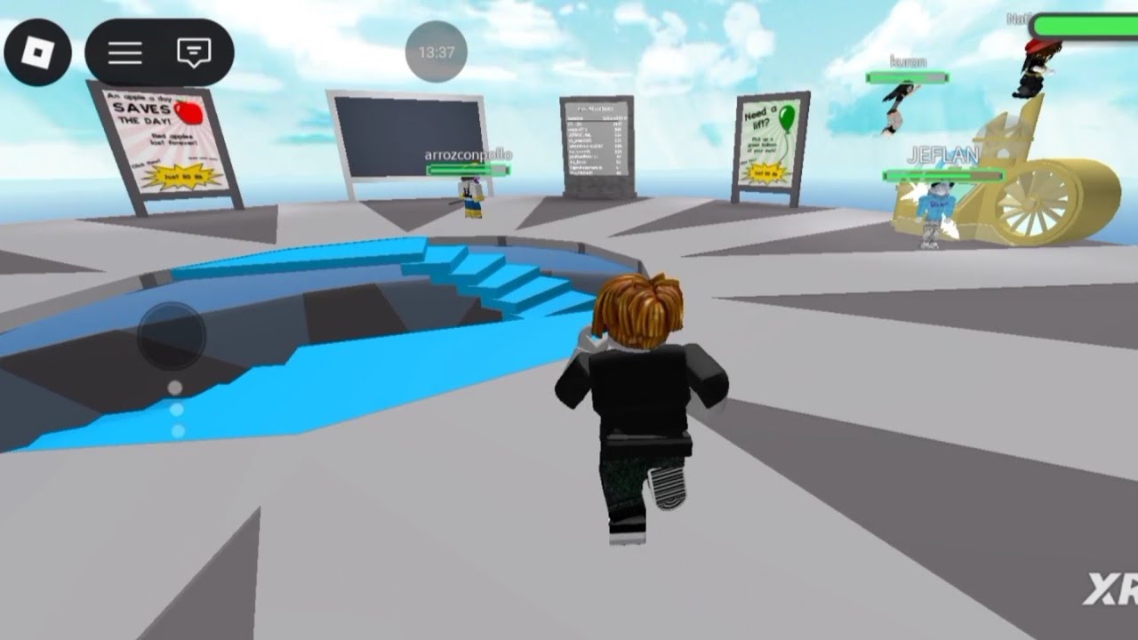 Me salvé en el último segundo? 😶‍🌫️ - Jugando natural disaster Survival en Roblox