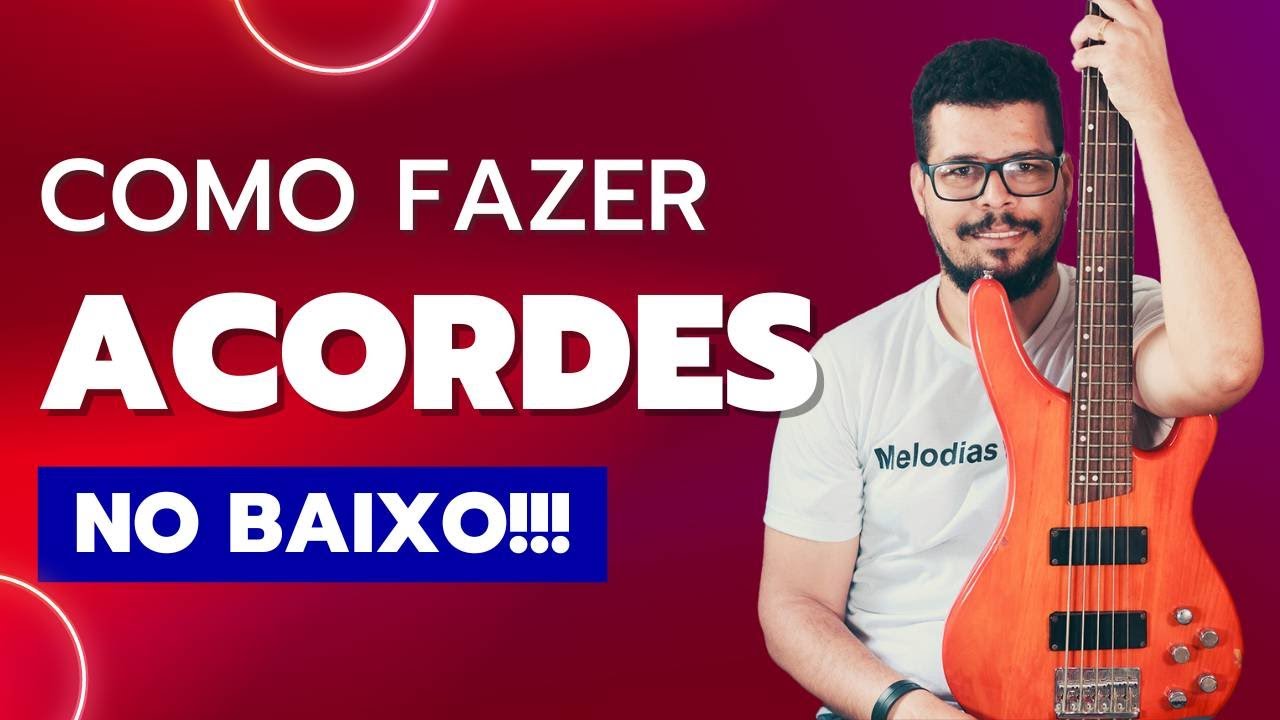 A Maneira Mais Fácil de Tocar ACORDES NO BAIXO para Hinos na Igreja!