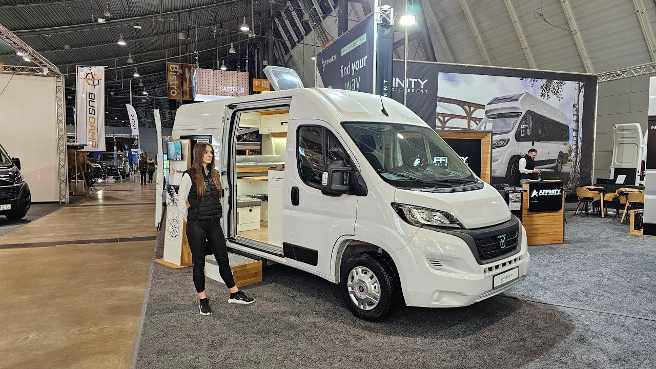 2024 Affinity camper vans at Stuttgart CMT. Live broadcast.